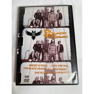 Concert Film The Black Crowes DVD Unisex OS Black Excellent